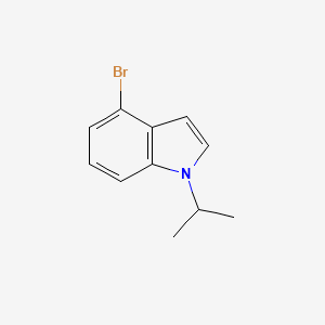 molecular formula C11H12BrN B13901727 4-bromo-1-isopropyl-1H-indole 