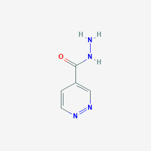 Pyridazine-4-carbohydrazide