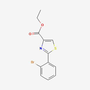 Ethyl 2-(2-bromophenyl)thiazole-4-carboxylate