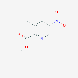 molecular formula C9H10N2O4 B13901977 Ethyl 3-methyl-5-nitropicolinate 
