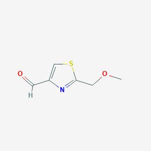 2-(Methoxymethyl)-1,3-thiazole-4-carbaldehyde