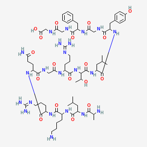 molecular formula C68H110N22O18 B13902141 Osteogenicgrowthpeptide 