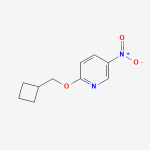 2-(Cyclobutylmethoxy)-5-nitropyridine