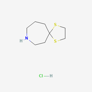 1,4-Dithia-8-azaspiro[4.6]undecane hydrochloride