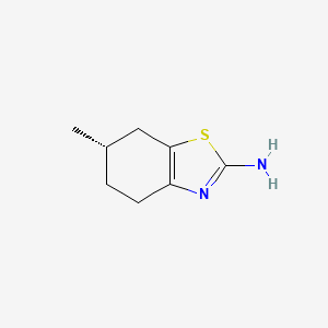 molecular formula C8H12N2S B13902362 (6S)-6-methyl-4,5,6,7-tetrahydro-1,3-benzothiazol-2-amine 