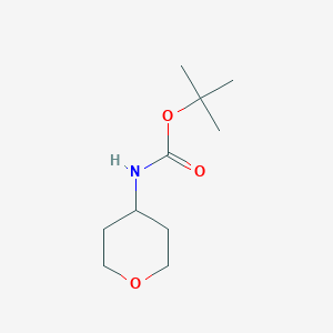 molecular formula C10H19NO3 B13902615 tert-butyl N-(oxan-4-yl)carbamate 