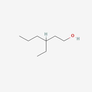 molecular formula C8H18O B13902631 3-Ethylhexan-1-ol CAS No. 41065-95-6