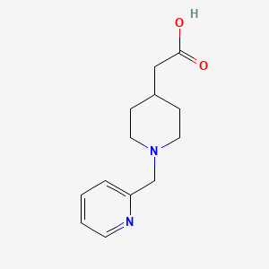 (1-Pyridin-2-ylmethyl-piperidin-4-YL)-acetic acid