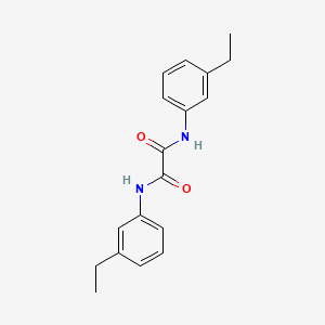 molecular formula C18H20N2O2 B13902837 N,N'-Bis(3-ethylphenyl)oxalamide 