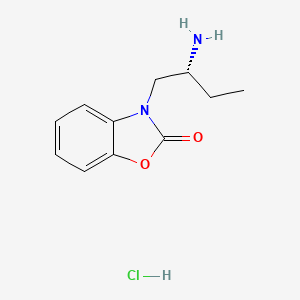 3-((R)-2-Amino-butyl)-3H-benzooxazol-2-one hydrochloride