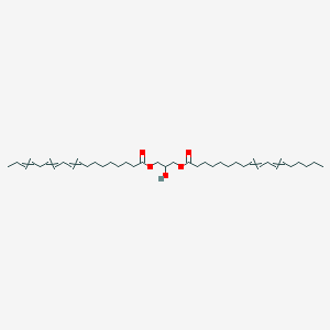 molecular formula C39H66O5 B13902869 (2-Hydroxy-3-octadeca-9,12,15-trienoyloxypropyl) octadeca-9,12-dienoate 
