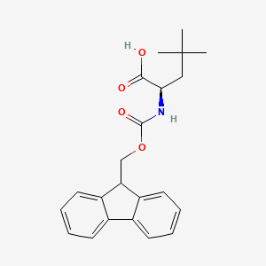 (R)-2-((((9H-Fluoren-9-yl)methoxy)carbonyl)amino)-4,4-dimethylpentanoic acid