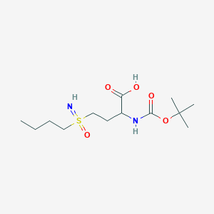 molecular formula C13H26N2O5S B1390314 Boc-DL-buthioninesulfoximine CAS No. 128377-41-3