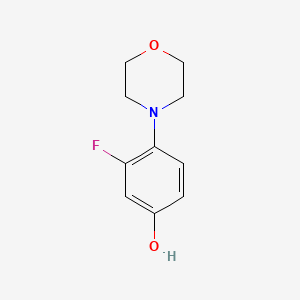 3-Fluoro-4-(N-morpholino)phenol
