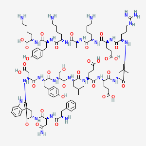 molecular formula C103H151N25O30 B13903241 Human PD-L1 inhibitor II 