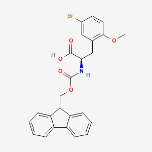 Fmoc-5-bromo-2-methoxy-D-phenylalanine