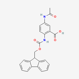 Fmoc-5-acetamido-2-aminobenzoic acid