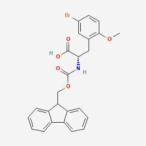 B1390345 Fmoc-5-bromo-2-methoxy-L-phenylalanine CAS No. 220497-51-8