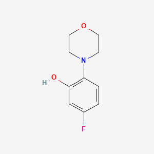 5-Fluoro-2-(N-morpholino)phenol