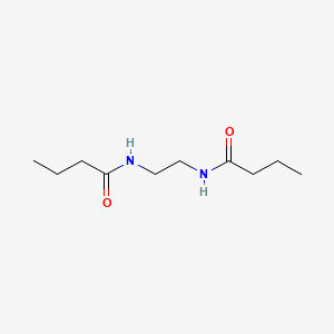 molecular formula C10H20N2O2 B13903624 N-[2-(butanoylamino)ethyl]butanamide CAS No. 925-49-5