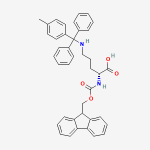 molecular formula C40H38N2O4 B1390380 Fmoc-(Nd-4-methyltrityl)-D-ornithine CAS No. 198545-20-9