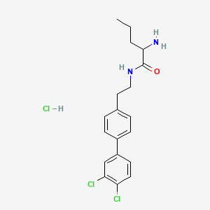 molecular formula C19H23Cl3N2O B13903853 Antifungal agent 18 