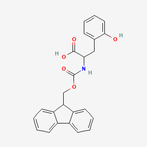 molecular formula C24H21NO5 B1390393 Fmoc-DL-o-tyrosine CAS No. 174879-27-7