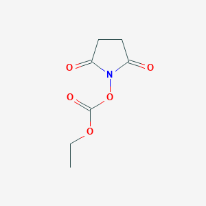 molecular formula C7H9NO5 B13903978 2,5-Dioxopyrrolidin-1-YL ethyl carbonate 