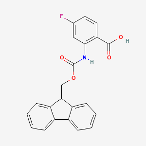 Fmoc-2-amino-4-fluorobenzoic acid