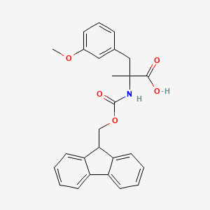 Fmoc-alpha-methyl-3-methoxy-DL-phenylalanine