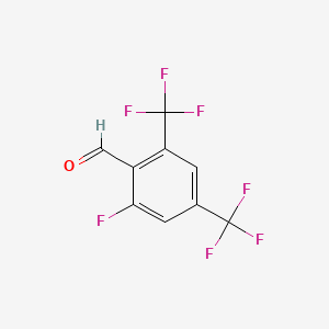 2-Fluoro-4,6-bis(trifluoromethyl)benzaldehyde