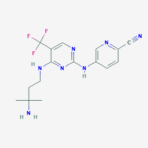 molecular formula C16H18F3N7 B13904412 Chk1-IN-6 