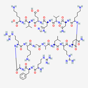 molecular formula C89H153N33O22 B13904421 Protein Kinase C (19-35) Peptide 