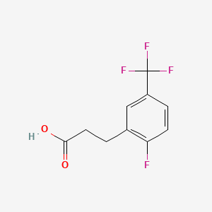3-[2-Fluoro-5-(trifluoromethyl)phenyl]propionic acid