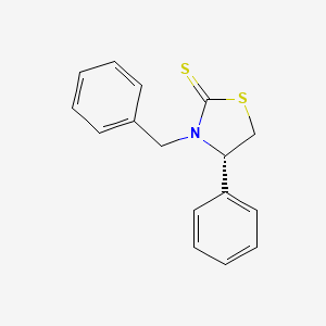 molecular formula C16H15NS2 B13904442 (4S)-3-benzyl-4-phenyl-1,3-thiazolidine-2-thione 