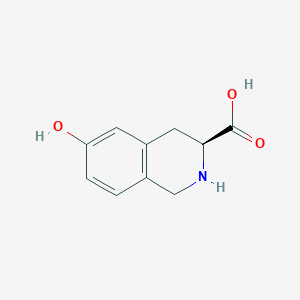 molecular formula C10H11NO3 B13904515 (s)-6-Hydroxy-tetrahydroisoquinoline-3-carboxylic acid 