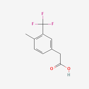 2-(4-Methyl-3-(trifluoromethyl)phenyl)acetic acid