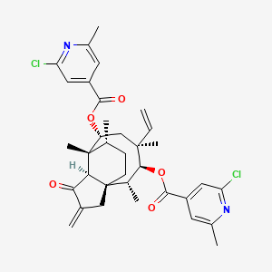 molecular formula C35H40Cl2N2O5 B13904544 Anticancer agent 15 