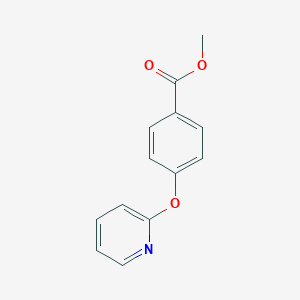 molecular formula C13H11NO3 B139047 Methyl 4-(pyridin-2-yloxy)benzoate CAS No. 153653-00-0