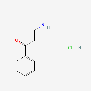 3-(Methylamino)-1-phenylpropan-1-one hydrochloride
