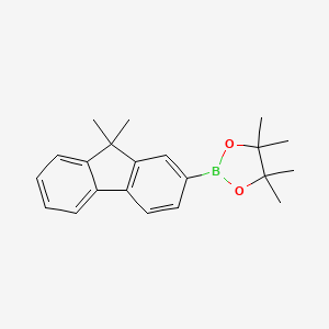 2-(9,9-Dimethyl-9H-fluoren-2-YL)-4,4,5,5-tetramethyl-1,3,2-dioxaborolane