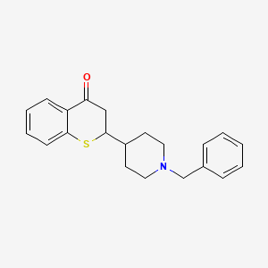 2-(1-Benzylpiperidin-4-yl)-2,3-dihydro-4H-thiochromen-4-one