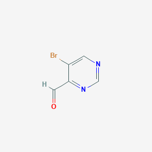 B1390524 5-Bromopyrimidine-4-carbaldehyde CAS No. 933746-26-0