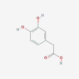 molecular formula C8H8O4 B139054 3,4-Dihydroxyphenylacetic acid CAS No. 102-32-9