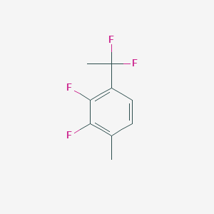 1-(1,1-Difluoroethyl)-2,3-difluoro-4-methylbenzene
