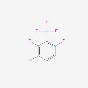 molecular formula C8H5F5 B1390559 2,6-Difluoro-3-methylbenzotrifluoride CAS No. 1099597-62-2