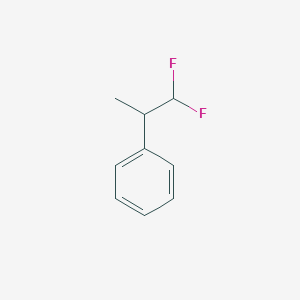 molecular formula C9H10F2 B1390592 (1,1-Difluoropropan-2-yl)benzene CAS No. 57514-09-7
