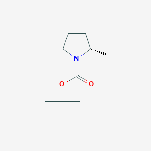 molecular formula C10H19NO2 B139060 (S)-tert-butyl 2-methylpyrrolidine-1-carboxylate CAS No. 137496-71-0