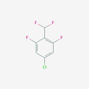 5-Chloro-2-(difluoromethyl)-1,3-difluorobenzene