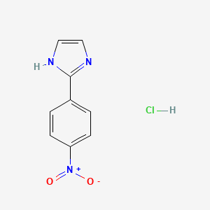 2-(4-nitrophenyl)-1H-imidazole hydrochloride